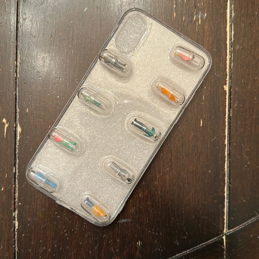 Shein Clear Pill IPhone XS Case